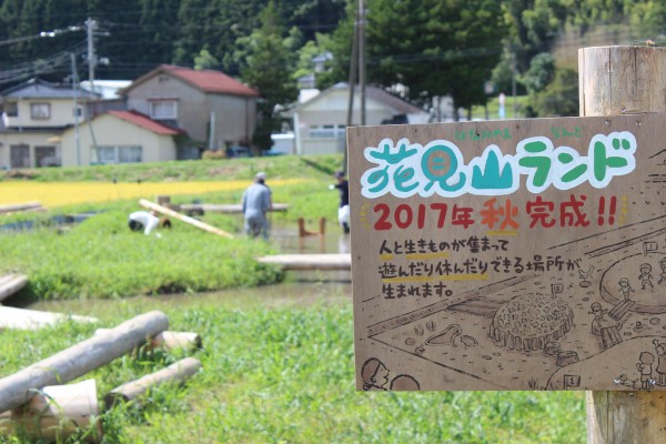 入谷打ち囃子&花見山ランド完成!