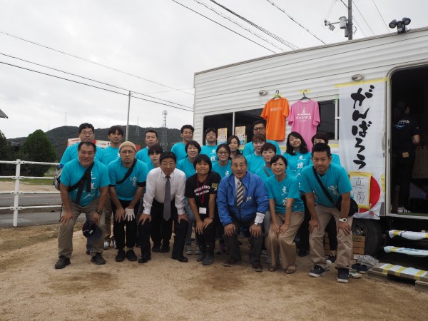 10月7日チーム南三陸真備訪問